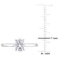 Gemstone Classics&#8482; 1kt. Oval Moissanite Engagement Ring - image 4