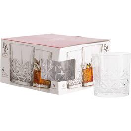 Home Essentials Bar One Pleat Double Old Fashioned Glasses