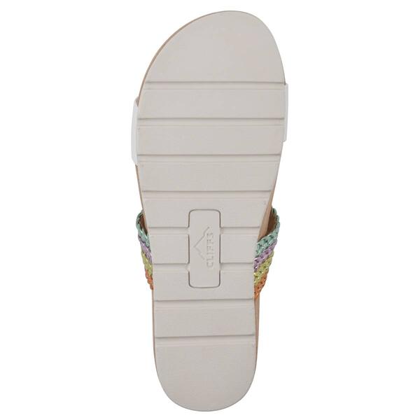 Womens Cliffs by White Mountain Tactful Slide Sandals
