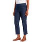 Womens Multiples Pull-On V-Ladder Fine Line Cropped Pants - image 1