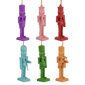 Northlight 6pc. Nutcracker Wooden Christmas Ornaments - image 5