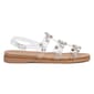 Womens Olivia Miller Crystal Clear Slide Sandals - image 2