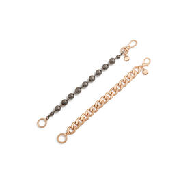 Steve Madden Curb & Ball Chain Bracelet Set