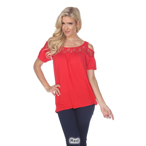 Womens White Mark Bexley Tunic