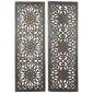 9th & Pike&#174; 2pc. Floral Carvings Wall Art - image 6
