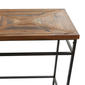 9th & Pike® Brown Metal Rustic Console Table - image 5