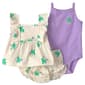 Baby Girl (3-24M) Carter''s 3Pc Fish Short Set - image 1