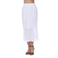 Womens White Mark Pleated Midi Skirt - image 1
