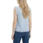 Womens NY Collection Flutter Cap Sleeve Tie Neck Floral Blouse - image 2