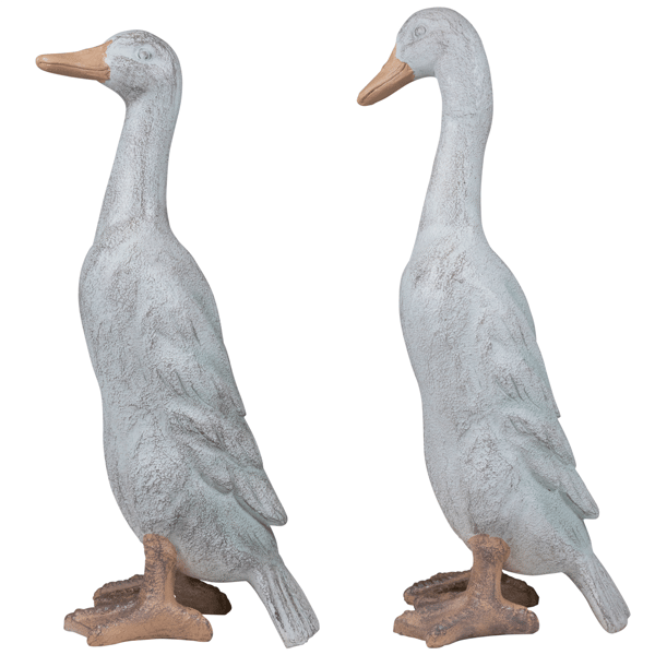 Northlight Ducks Outdoor Garden Statues, Set of 2
