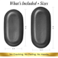 Sango Anderson Black Large Ceramic Serving Platters - Set of 2 - image 7