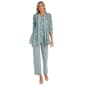 Petite R&M Richards 3 Piece Soutache Pant Set - image 1