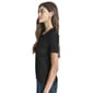 Womens DKNY Short Sleeve Polo Rib Knit Sweater - image 3