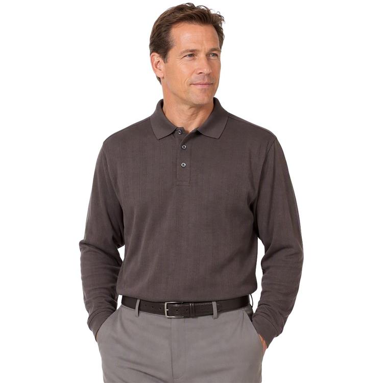 Mens Architect® Drop Needle Interlock Polo