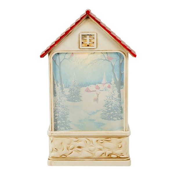 Kurt S. Adler 9.2in. Lighted Snowman House