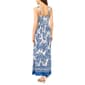 Womens Cece Sleeveless Tropical Leaf Challis Maxi Dress - image 2
