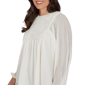 Womens Skye''s the Limit Wild Romance Solid Long Sleeve Jewel Nec - image 5