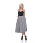 Womens White Mark Flared Midi Skirt - image 1
