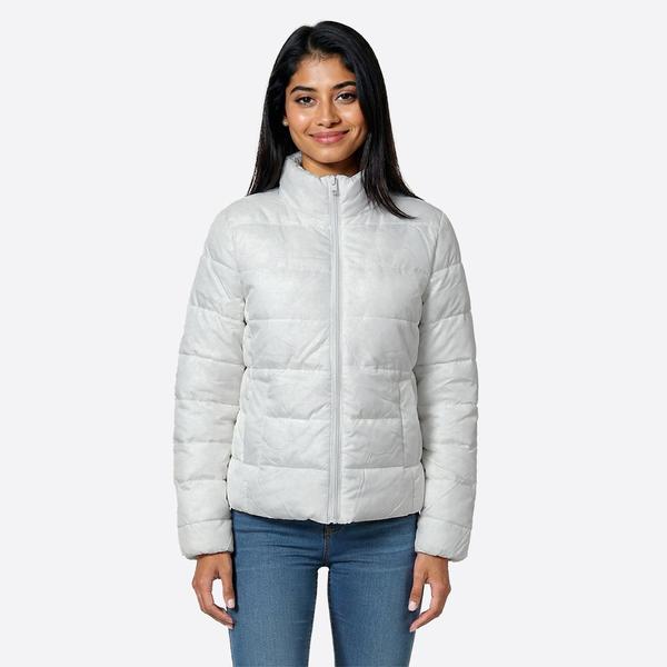 Juniors Love Me Now Nylon Puffer Jacket
