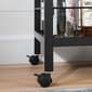 South Shore City Life Metal Bar Cart on Wheels - image 3