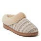 Womens Dearfoams(R) Neva Fair Isle Clog Slippers - image 1