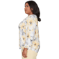 Plus Size Alfred Dunner Al Fresco Watercolor Floral Ruched Blouse - image 4