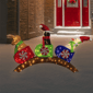 Northlight Lighted Winter Friends Christmas Coaster Outdoor Décor - image 2