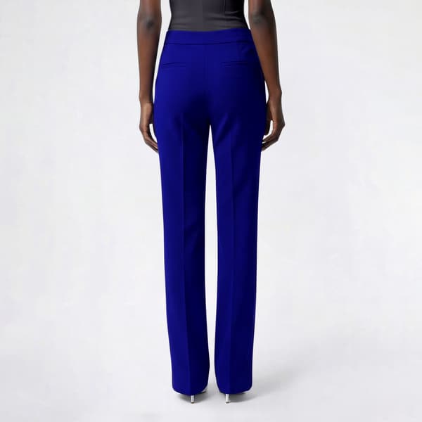 Womens Kasper Fly Front Slim Dress Pants