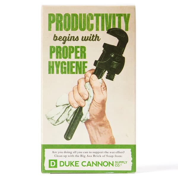 Duke Cannon Big American Brick of Soap - Productivity