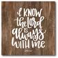 Courtside Market He is With Me! Gallery Wrapped Canvas Wall Art - image 1