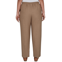 Womens Alfred Dunner Union Square Woven Pants - Short Length