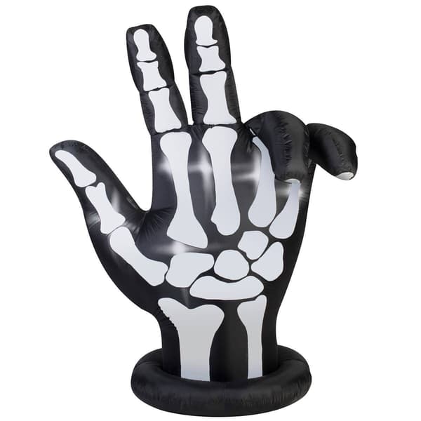 National Tree 7 ft. Airblown&#40;R&#41; Animated Skeleton Hand Inflatable