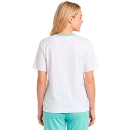 Womens HUE® Short Sleeve Cocktails Country Club Pajama Tee