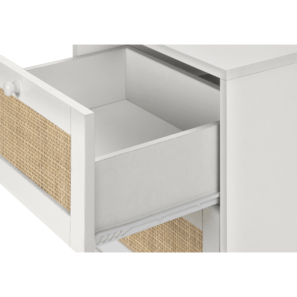 Monarch Specialties Contemporary 2 Drawer End Table