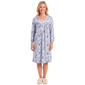 Womens Elizabeth & Nicole Ditsy Floral Waltz Nightgown - image 1