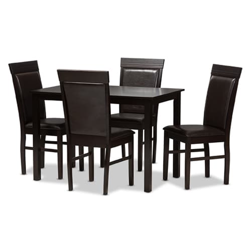Baxton Studio Thea 5pc. Dining Set