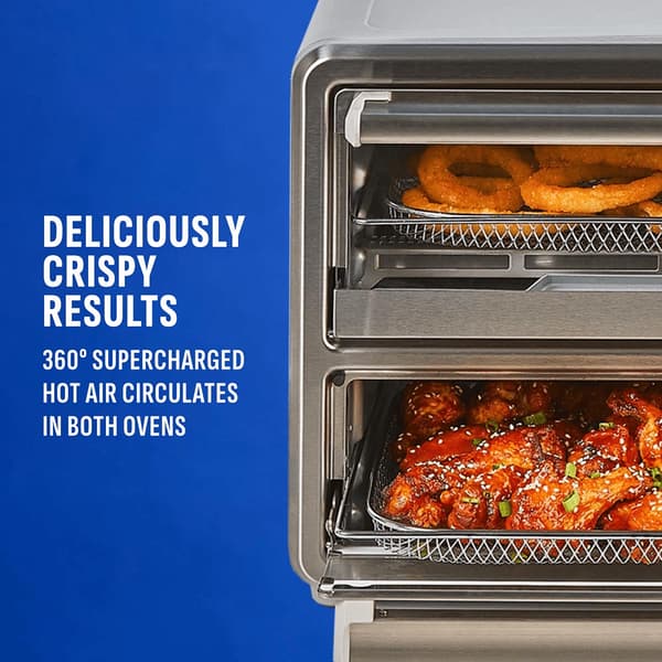 PowerXL Smartsynx(tm)  25qt. Dual Door Air Fryer Oven T067D5-1SP