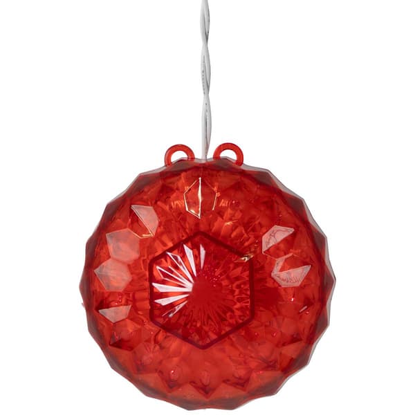 Northlight Seasonal LED Crystal Sphere Christmas Decoration - image 