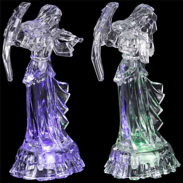 Northlight 2pc. LED Color Changing Angel Acrylic Christmas Décor