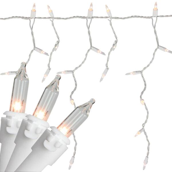 Northlight Seasonal 5.75ft. Clear Mini Icicle Christmas Lights - image 