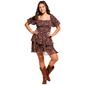 Juniors Trixxi Teahouse Smocked A-Line Dress - image 1