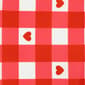 Northlight Seasonal Valentine''s Day Checkered Heart Table Runner - image 4