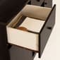 South Shore Bellami Rubbed Black Buffet w/Wine Storage - image 4