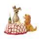 Jim Shore Disney Traditions Lady & Tramp Spaghetti Scene Figurine - image 4