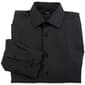 Mens Versa Slim Fit Stretch Dress Shirt - Black/White - image 1