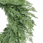 Puleo International Pre-Lit Flocked Wreath w/ Twinkle Rice Lights - image 5