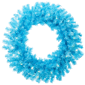Northlight 24in. Pre-Lit Sky Blue Pine Christmas Wreath - image 2
