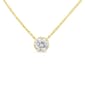 Haus of Brilliance 10kt. Gold 1/3ctw. Diamond Solitaire Pendant - image 1