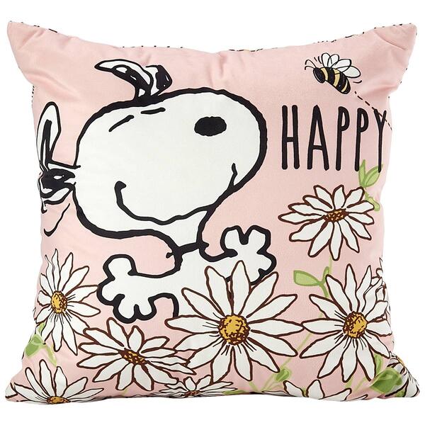 Nourison Peanuts Happy Spring Decorative Pillow - 18x18 - image 
