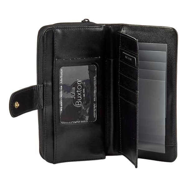 Womens Julia Buxton Checkbook Wallet
